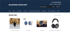 Desktop Screenshot of blueshinejewellery.com