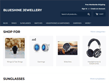 Tablet Screenshot of blueshinejewellery.com